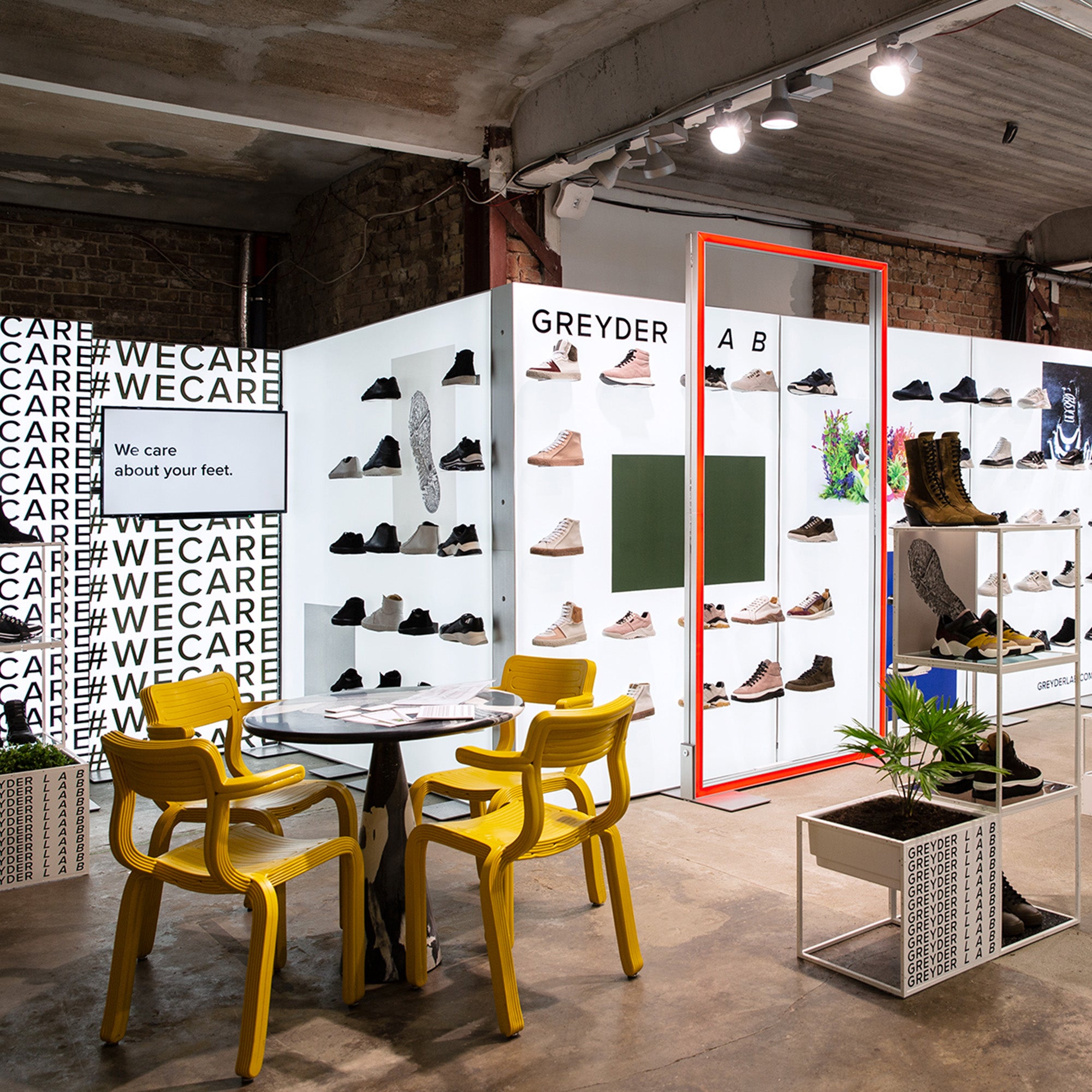 Boutique-Style Brand Space für Greyder Lab