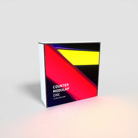 Der Modulap Counter CK, der leichte beleuchtete Tresen als Rezeption für Messe, Promotion und Live-Kommunikation