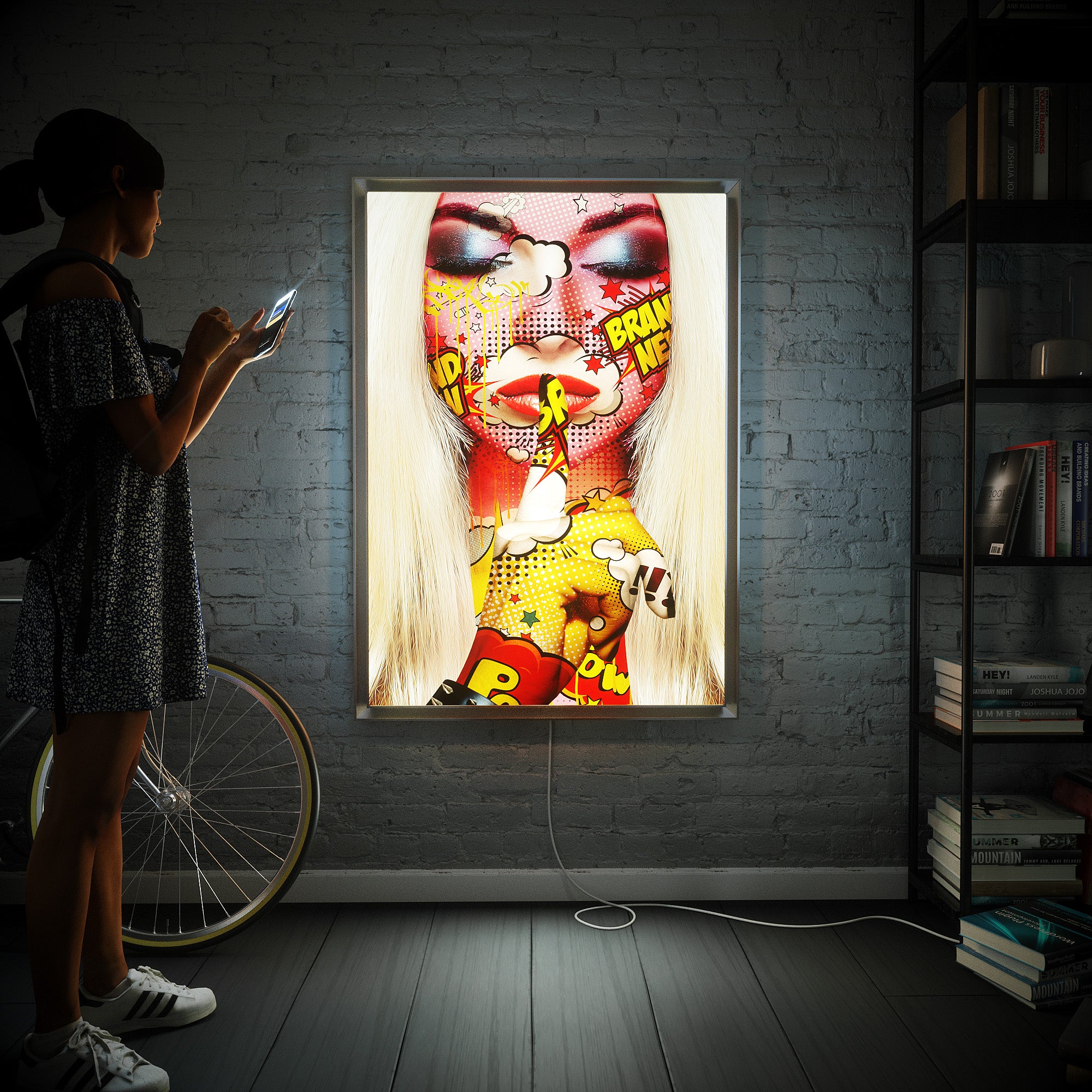 Illuminated Picture Frame – MODULAP Systems
