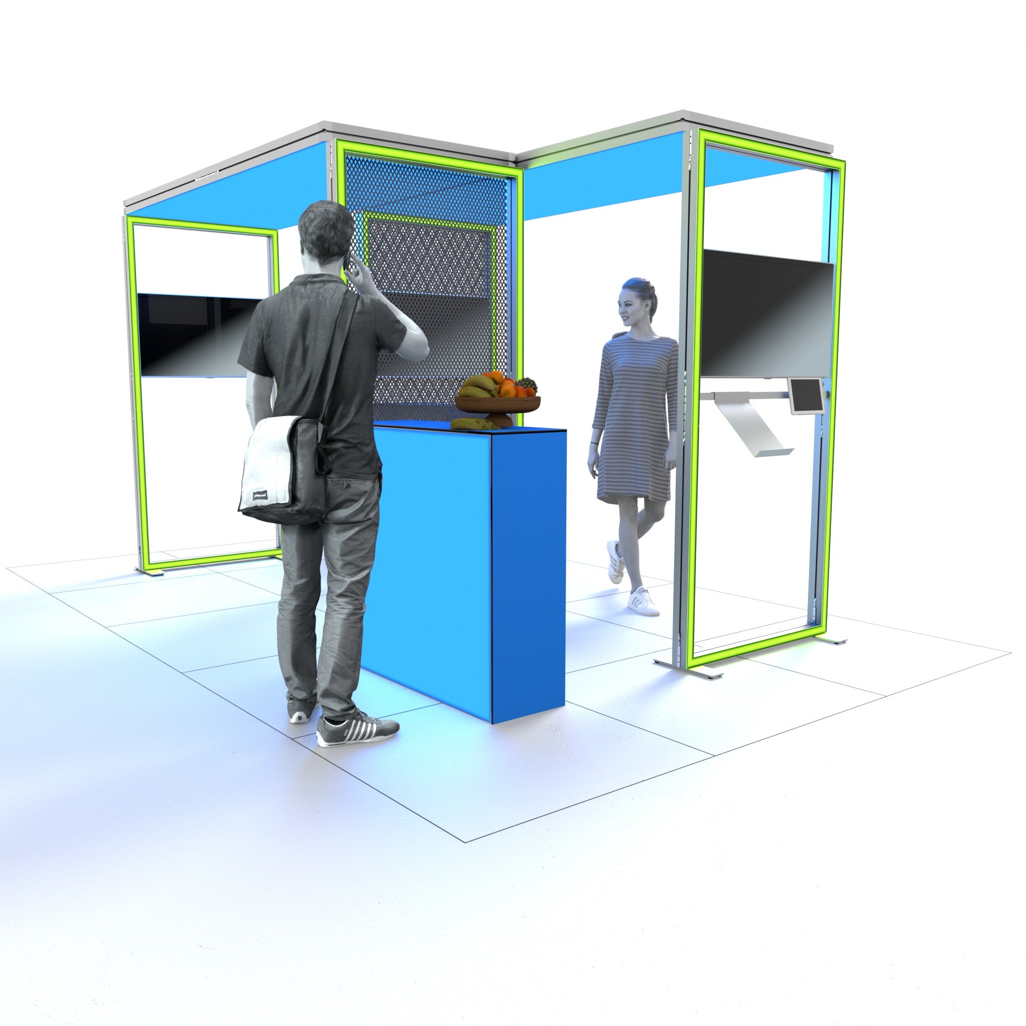 Exhibition Stand Mila | Island Stand