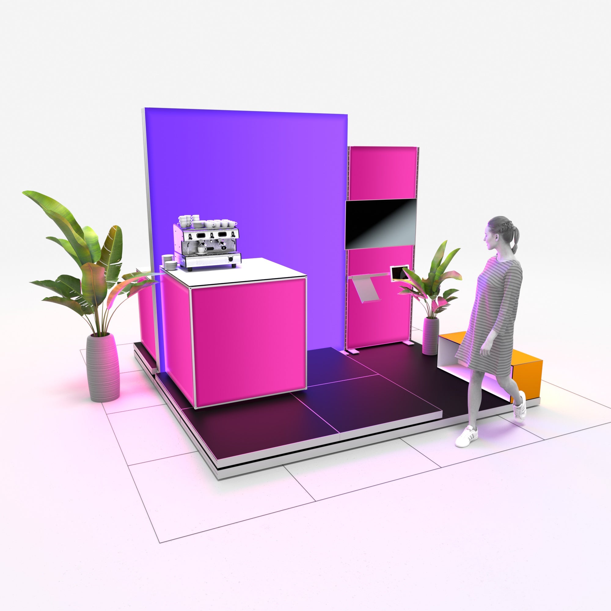 <strong>Messestand Liv</strong> | Inselstand