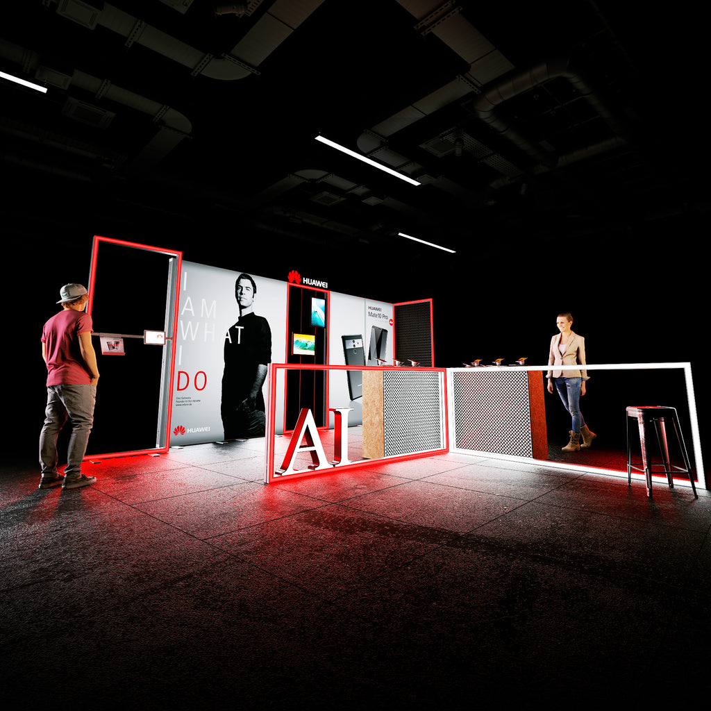Hugo Trade Show Booth