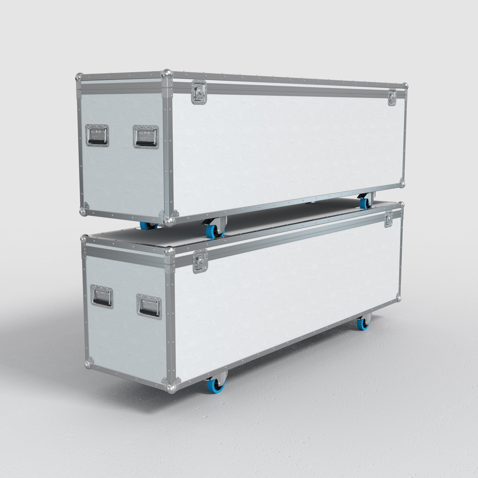 Modulap Flightcase 2200 gestapelt 