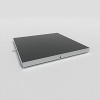 Modulap Bodeninlay in der Farbe schwarz mit den Maßen 945x945 mm