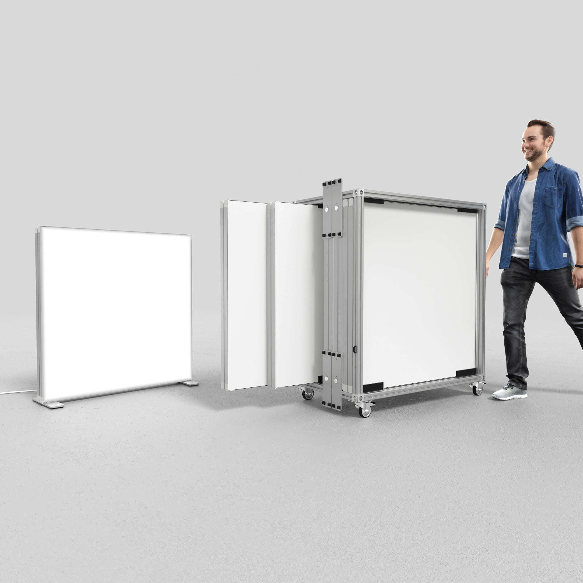 Modulap Transportcase 1075 in Anwendung