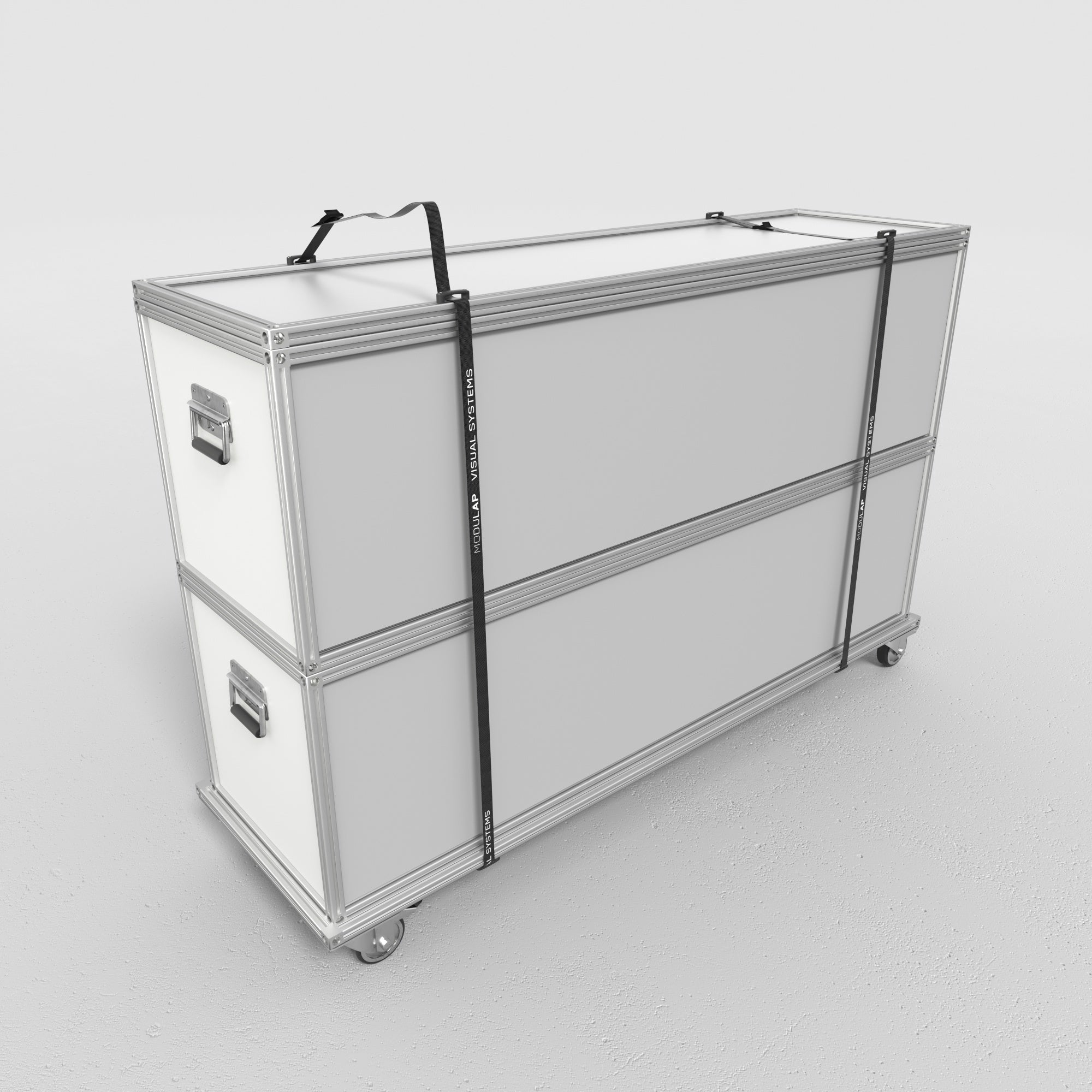 Modulap Deckel für Case 1350 über einem Stapel