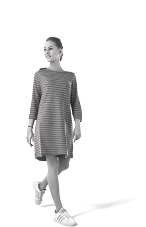 Größenvergleich Person